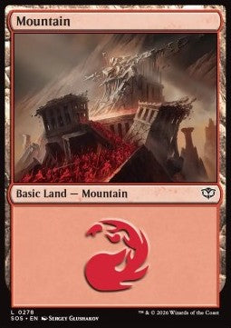 Mountain (V.2) - Secrets of Strixhaven (Land) [SOS-278]