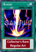 Raigeki (V.9 - Collectors Rare) - Rarity Collection 5 (Collectors Rare) [RA05-110]