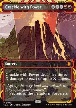 Crackle with Power (V.1) - Secrets of Strixhaven: Mystical Archive (Mythic) [SOA-42]