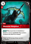 Monster Harpoon - Unleashed (Uncommon) [UNL-014]