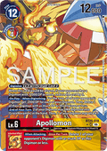 Apollomon (BT25-018) (V.2) - Dual Revolution (Alternative Art) [BT-25-018]
