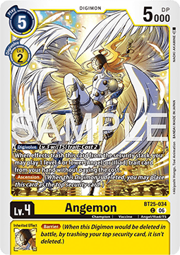 Angemon (BT25-034) - Dual Revolution (Common) [BT-25-034]