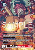 Vulcanusmon (BT25-075) (V.2) - Dual Revolution (Alternative Art) [BT-25-075]