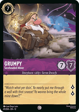 Grumpy - Soreheaded Miner