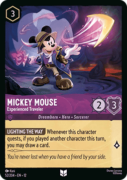 Mickey Mouse - Experienced Traveler