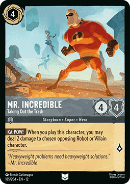 Mr. Incredible - Taking Out the Trash
