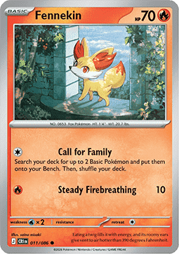 Fennekin - Chaos Rising (Common) [CRI-011]