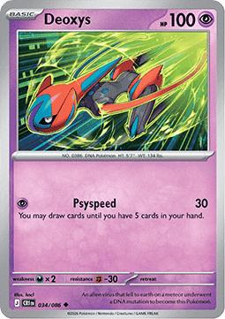 Deoxys - Chaos Rising (Uncommon) [CRI-034]