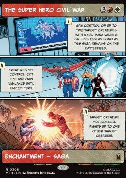 The Super Hero Civil War