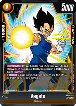 Vegeta (FB10-089) [Fusion World]