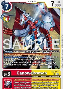 Canoweissmon (EX12-014) (V.1)