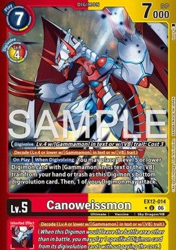 Canoweissmon (EX12-014) (V.2)