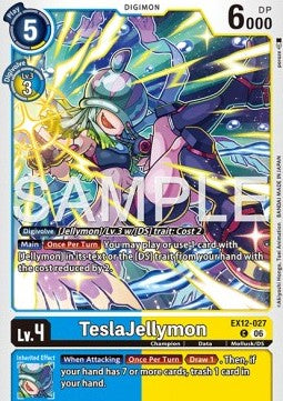 TeslaJellymon (EX12-027) (V.1)