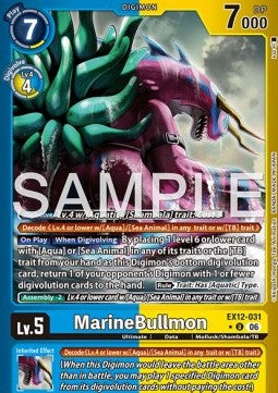 MarineBullmon (EX12-031) (V.2)