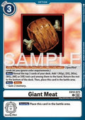 Giant Meat (EX12-073) (V.1)