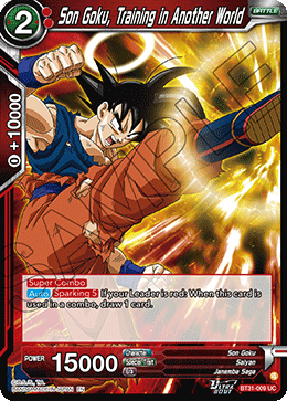 Son Goku, Training in Another World