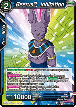 Beerus?, Inhibition