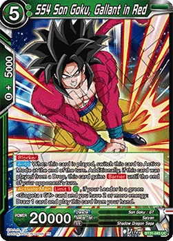SS4 Son Goku, Gallant in Red