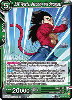 SS4 Vegeta, Becoming the Strongest