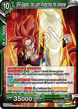 SS4 Gogeta, the Light Protecting the Universe (V.1 - Rare)