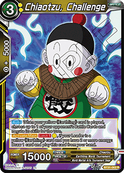 Chiaotzu, Challenge