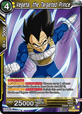 Vegeta, the Targeted Prince