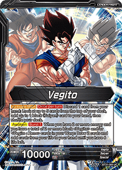 Vegito // Vegito, Ultimate Power (V.1 - Uncommon)
