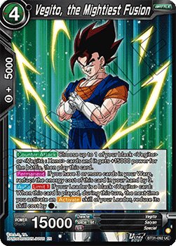 Vegito, the Mightiest Fusion