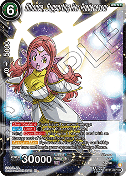 Chronoa, Supporting Her Predecessor