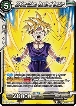 SS Son Gohan, Result of Training