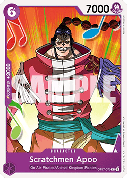 Scratchmen Apoo (OP17-070) (V.1)