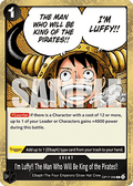 I'm Luffy!! The Man Who Will Be King of the Pirates!! (OP17-096)