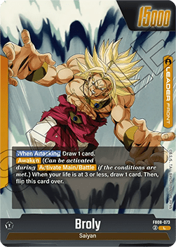 Broly // Broly (FB08-073) [Fusion World] (V.1 - Leader)