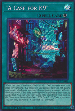 "A Case for K9" (V.3 - Secret Rare)