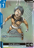 Kai's Resolve (ST01-013) (V.2 - Common +)