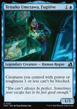 Tetsuko Umezawa, Fugitive