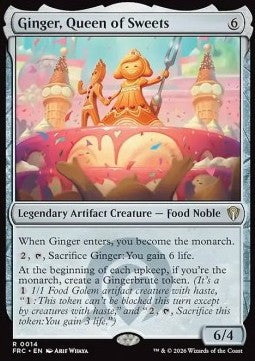 Ginger, Queen of Sweets