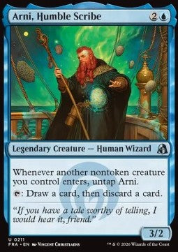 Arni, Humble Scribe