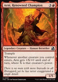 Arni, Renowned Champion
