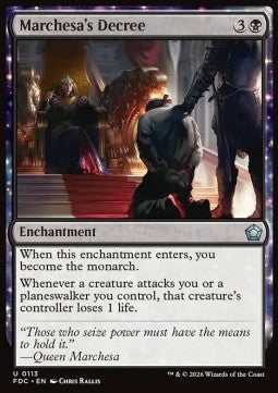 Marchesa's Decree