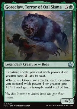 Goreclaw, Terror of Qal Sisma
