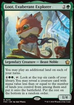 Loot, Exuberant Explorer