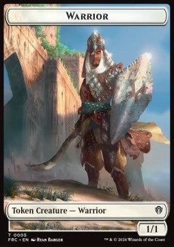 Warrior Token (W 1/1) // Shark Token (U */*)