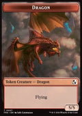 Dragon Token (R 5/5) // Treasure Token