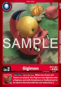 Gigimon (EX13-001) (V.2)