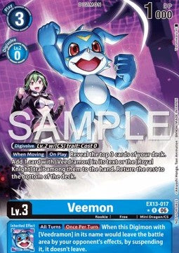 Veemon (EX13-017) (V.2)