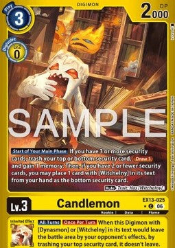 Candlemon (EX13-025) (V.2)