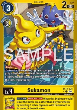 Sukamon (EX13-028) (V.2)