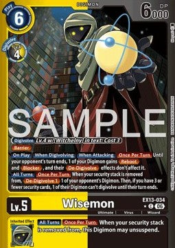 Wisemon (EX13-034) (V.2)