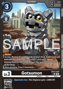Gotsumon (EX13-047) (V.2)